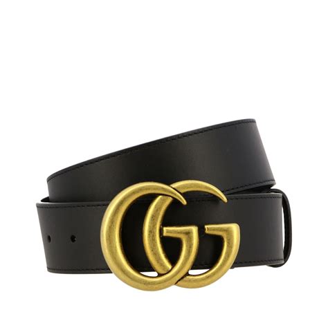 cinturon gucci negro|cinturones de Gucci mujer.